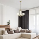 Pakabinamas šviestuvas HAMPTON 60W E27 HK-HAMPTON4-BB