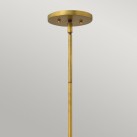 Lubinis  šviestuvas ZELDA 1 BRASS