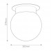 Lubinis šviestuvas ALBERS Flush E27 40W KL-ALBERS-F-G-CPZ bronze