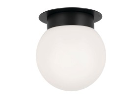 Lubinis šviestuvas ALBERS Flush E27 40W KL-ALBERS-F-G-BK black