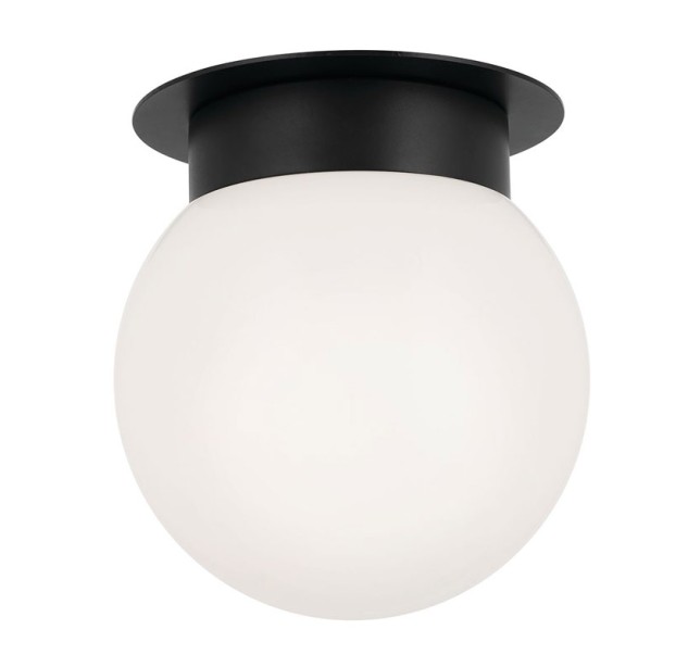 Lubinis šviestuvas ALBERS Flush E27 40W KL-ALBERS-F-G-BK black Lubinis šviestuvas ALBERS Flush E27 40W KL-ALBERS-F-G-BK black