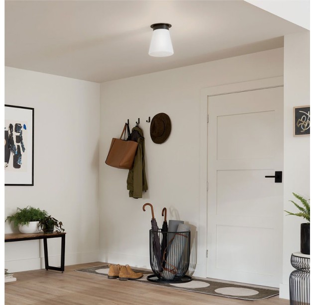 Lubinis šviestuvas ALBERS Flush E27 40W KL-ALBERS-F-T-BK black Lubinis šviestuvas ALBERS Flush E27 40W KL-ALBERS-F-T-BK black