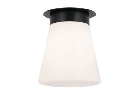 Lubinis šviestuvas ALBERS Flush E27 40W KL-ALBERS-F-T-BK black