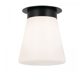 Lubinis šviestuvas ALBERS Flush E27 40W KL-ALBERS-F-T-BK black