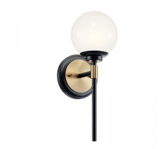 Sieninis šviestuvas Benno 3000K G9 IP44 3W LED KL-BENNO1-BK-CPZ