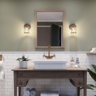 Sieninis šviestuvas ASHLANDBAY1-NBR-BATH IP44 Sieninis šviestuvas ASHLANDBAY1-NBR-BATH IP44