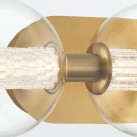 Sieninis šviestuvas ATOMO 3000K 13W QN-ATOMO-3W-BG dimeriuojamas
