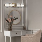 Sieninis šviestuvas ATOMO 3000K 18W QN-ATOMO-4W-BG dimeriuojamas