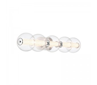 Sieninis šviestuvas ATOMO 3000K 25W QN-ATOMO-5W-PC dimeriuojamas