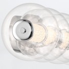 Sieninis šviestuvas ATOMO 3000K 25W QN-ATOMO-5W-PC dimeriuojamas Sieninis šviestuvas ATOMO 3000K 25W QN-ATOMO-5W-PC dimeriuojamas