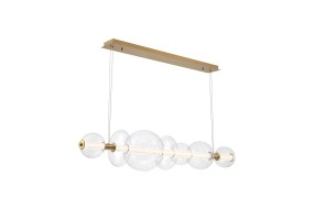 Pakabinamas šviestuvas ATOMO 3000K 46W QN-ATOMO-LP7-BG dimeriuojamas