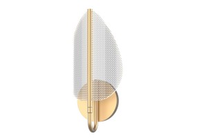 Sieninis šviestuvas Floriana 1 leaf LED QN-FLORIANA-1W-NBR dimeriuojamas 