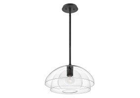 Pakabinamas lubinis šviestuvas LOTUS QN-LOTUS-P-BLK