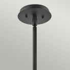 Pakabinamas lubinis šviestuvas LOTUS QN-LOTUS-P-BLK