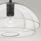Pakabinamas lubinis šviestuvas LOTUS QN-LOTUS-P-BLK