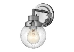 Sieninis šviestuvas POPPY1-PC-BATH IP44