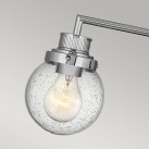 Sieninis šviestuvas POPPY3-PC-BATH IP44 Sieninis šviestuvas POPPY3-PC-BATH IP44