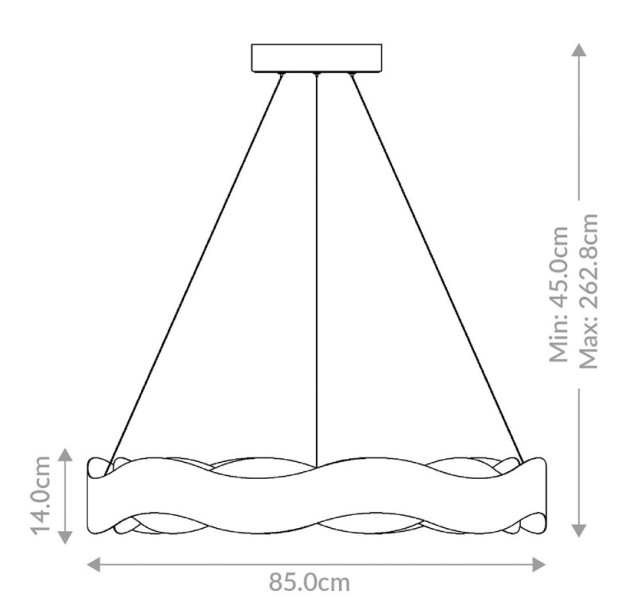 Pakabinamas šviestuvas VAUGHAN 3000K 105W QN-VAUGHAN-P-L-BRZ-GD dimeriuojamas Pakabinamas šviestuvas VAUGHAN 3000K 105W QN-VAUGHAN-P-L-BRZ-GD dimeriuojamas