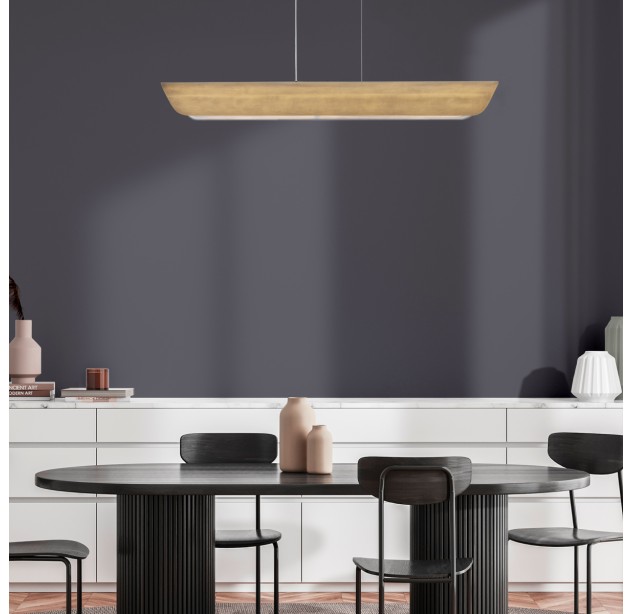Pakabinamas šviestuvas Hinkley Arco Linear 3000K 43W HK-ARCO-LED-LP-117-HB Pakabinamas šviestuvas Hinkley Arco Linear 3000K 43W HK-ARCO-LED-LP-117-HB