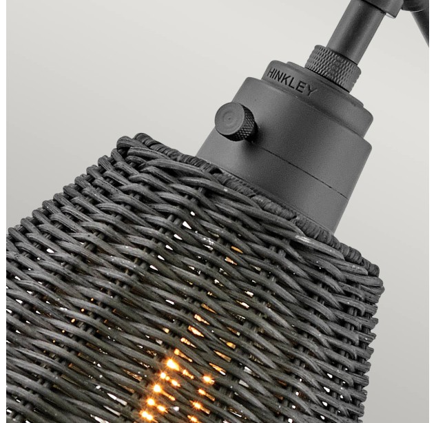Sieninis šviestuvas Hinkley Arti 60W E27 HK-ARTI-1W-BK-BR