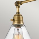 Sieninis šviestuvas Hinkley Arti 60W E27 HK-ARTI-1W-HB-CG