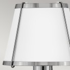 Sieninis šviestuvas Hinkley Clarke 40W E27 HK-CLARKE1-PN-WH Sieninis šviestuvas Hinkley Clarke 40W E27 HK-CLARKE1-PN-WH