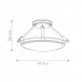 Lubinis šviestuvas Collier 3x40W E14 HK-COLLIER-SF-S-BX
