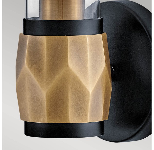 Sieninis šviestuvas Hinkley Ellison 40W E27 IP44 HK-ELLISON1-BK-HB