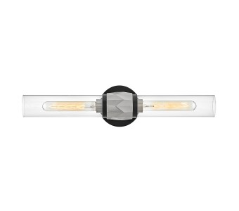 Sieninis šviestuvas Hinkley Ellison 40W E27 IP44 HK-ELLISON2-BK-BN