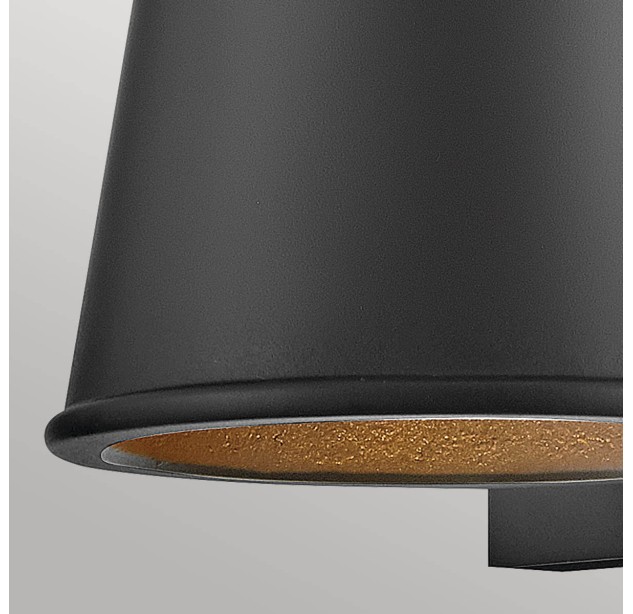 Lauko sieninis šviestuvas Hinkley Coastal IP44 GU10 2700K HK-HANS-S-BLK Lauko sieninis šviestuvas Hinkley Coastal IP44 GU10 2700K HK-HANS-S-BLK