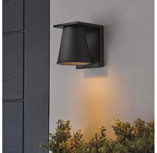 Lauko sieninis šviestuvas Hinkley Coastal IP44 GU10 2700K HK-HANS-S-BLK Lauko sieninis šviestuvas Hinkley Coastal IP44 GU10 2700K HK-HANS-S-BLK