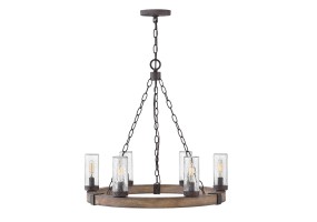 Sietynas Hinkley Sawyer 6x40W E14 IP44 HK-SAWYER6-SQ