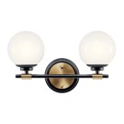 Sieninis šviestuvas Benno 3000K G9 IP44 3W LED KL-BENNO2-BK-CPZ Sieninis šviestuvas Benno 3000K G9 IP44 3W LED KL-BENNO2-BK-CPZ