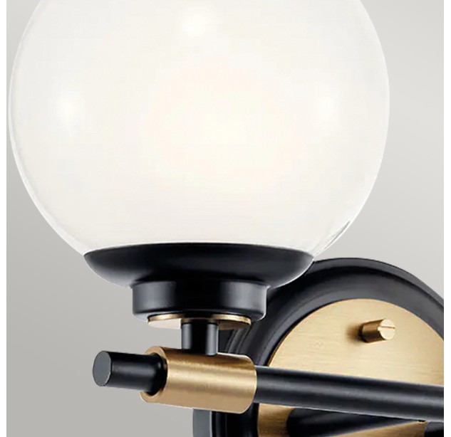 Sieninis šviestuvas Benno 3000K G9 IP44 3W LED KL-BENNO2-BK-CPZ Sieninis šviestuvas Benno 3000K G9 IP44 3W LED KL-BENNO2-BK-CPZ