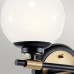 Sieninis šviestuvas Benno 3000K G9 IP44 3W LED KL-BENNO2-BK-CPZ