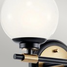 Sieninis šviestuvas Benno 3000K G9 IP44 3W LED KL-BENNO2-BK-CPZ Sieninis šviestuvas Benno 3000K G9 IP44 3W LED KL-BENNO2-BK-CPZ