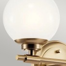 Sieninis šviestuvas Benno 3000K G9 IP44 3W LED KL-BENNO2-CPZ