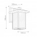 Lauko sieninis šviestuvas CAPPANNA 60W E27 IP44 KL-CAPPANNA-S-BKT