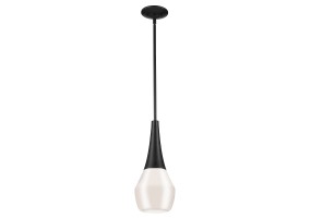 Pakabinamas šviestuvas Deela 1 60W E27 KL-DEELA-P-BK