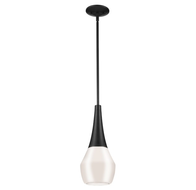 Pakabinamas šviestuvas Deela 1 60W E27 KL-DEELA-P-BK