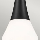 Pakabinamas šviestuvas Deela 1 60W E27 KL-DEELA-P-BK