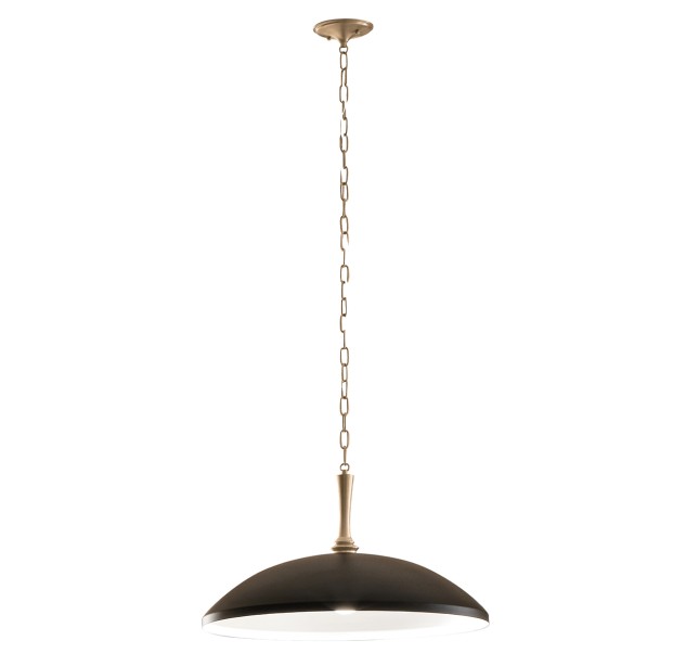 Pakabinamas šviestuvas Kichler Delarosa 60W E27 KL-DELAROSA-P-BK