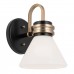 Sieninis šviestuvas Kichler Farum G9 3000K 3W LED IP44 KL-FARUM1-BK-CPZ