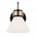 Sieninis šviestuvas Kichler Farum G9 3000K 3W LED IP44 KL-FARUM1-BK-CPZ