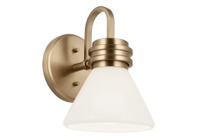 Sieninis šviestuvas Kichler Farum G9 3000K 3W LED IP44 KL-FARUM1-CPZ