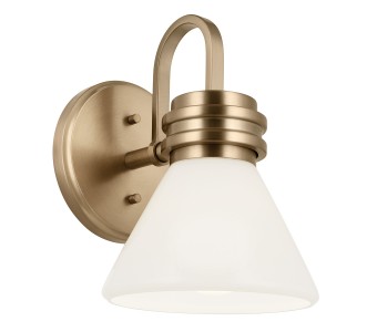 Sieninis šviestuvas Kichler Farum G9 3000K 3W LED IP44 KL-FARUM1-CPZ
