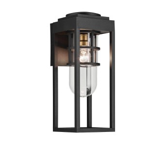 Lauko sieninis šviestuvas Kichler Hone Coastal IP44 60W E27 KL-HONE-M-BKT