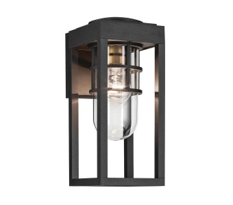 Lauko sieninis šviestuvas Kichler Hone Coastal IP44 60W E27 KL-HONE-S-BKT