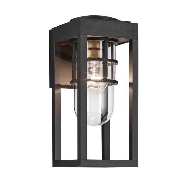 Lauko sieninis šviestuvas Kichler Hone Coastal IP44 60W E27 KL-HONE-S-BKT Lauko sieninis šviestuvas Kichler Hone Coastal IP44 60W E27 KL-HONE-S-BKT