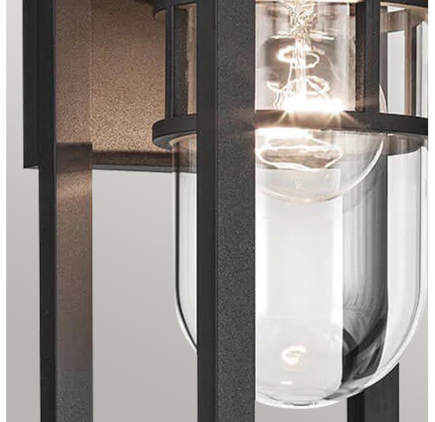 Lauko sieninis šviestuvas Kichler Hone Coastal IP44 60W E27 KL-HONE-S-BKT Lauko sieninis šviestuvas Kichler Hone Coastal IP44 60W E27 KL-HONE-S-BKT